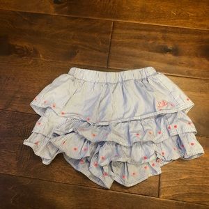 Lili Gaufrette seersucker skort